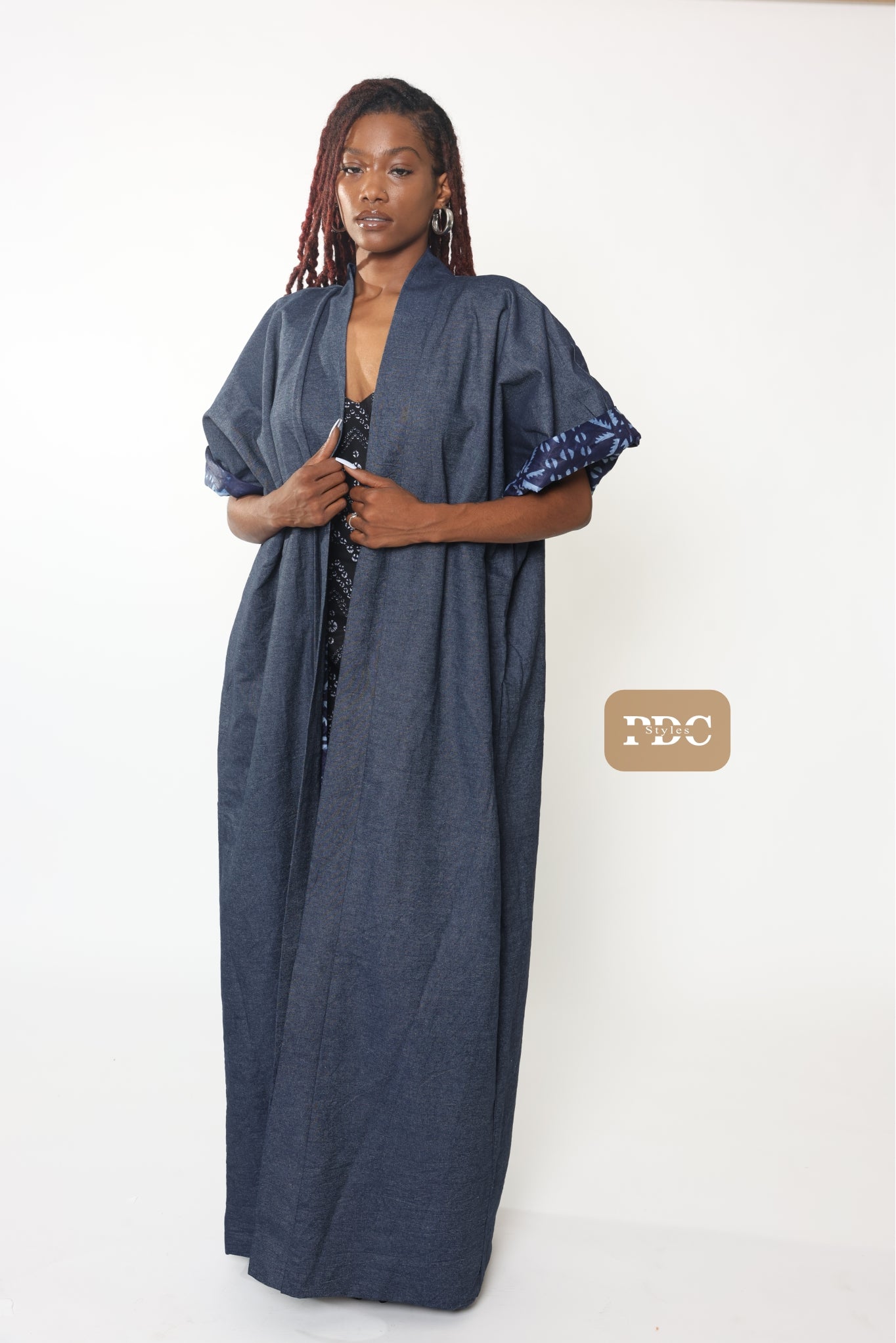 Arewa Reversible Denim Jacket